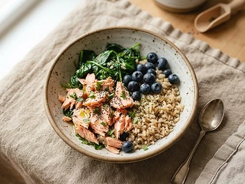 Salmon & Spinach Bowl for Dogs