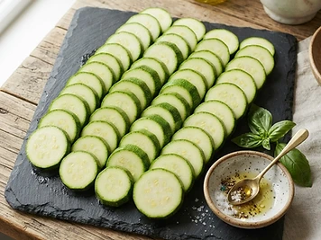 Fresh Zucchini Koi Delight