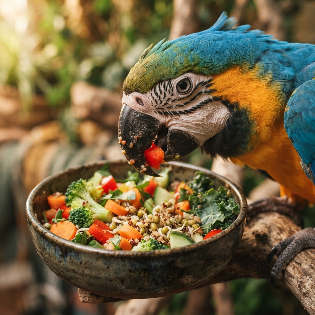 Essential Parrot Nutrition: Building the Perfect Daily Chop