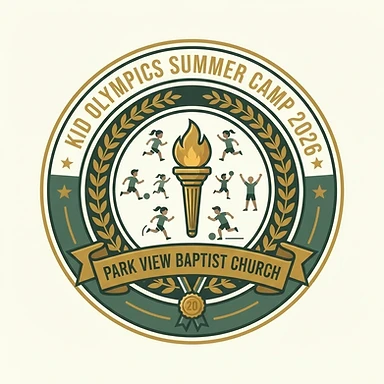 Kid Olympics Summer Camp 2026 emblem