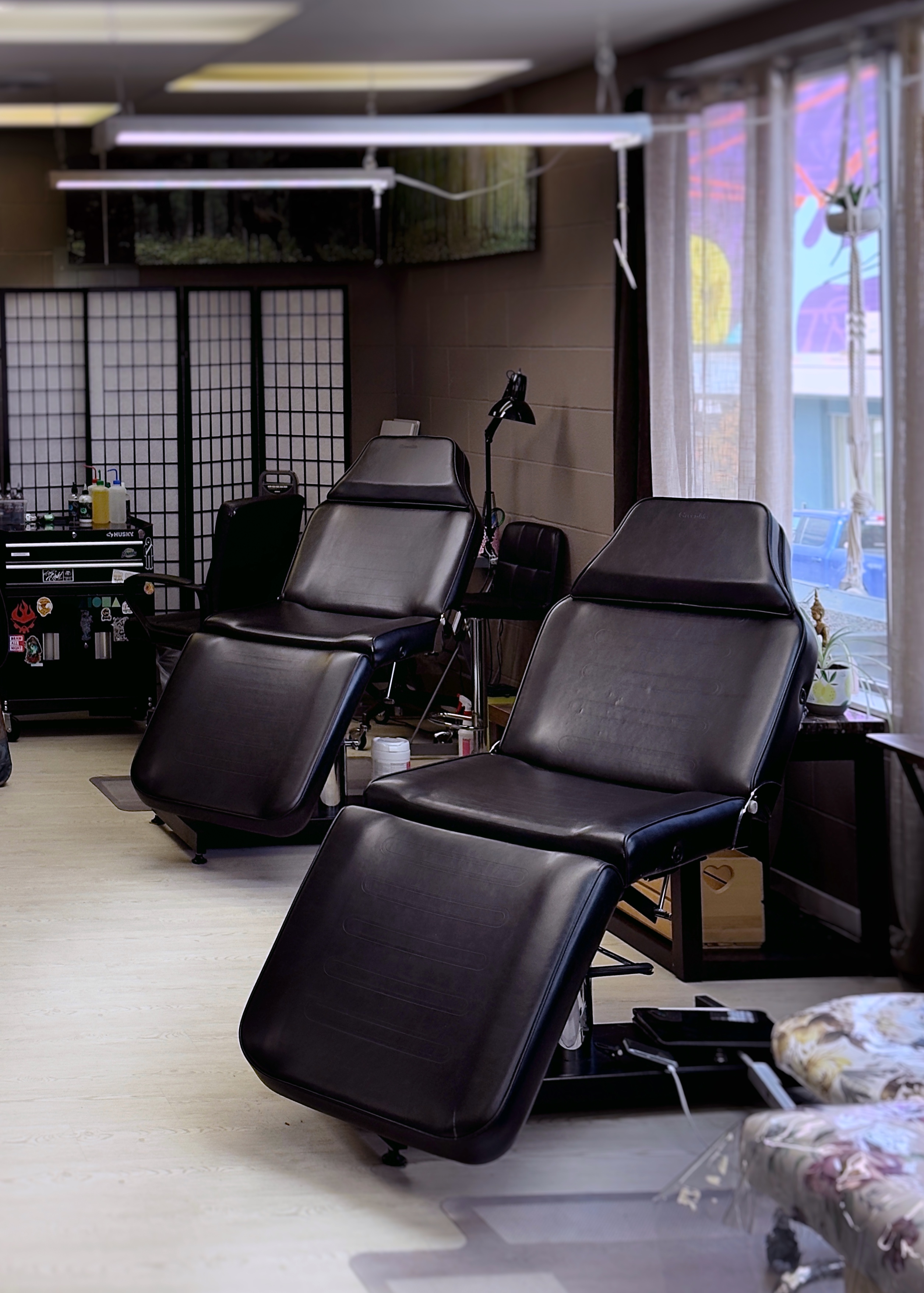 Sickle & Sage tattoo studio interior