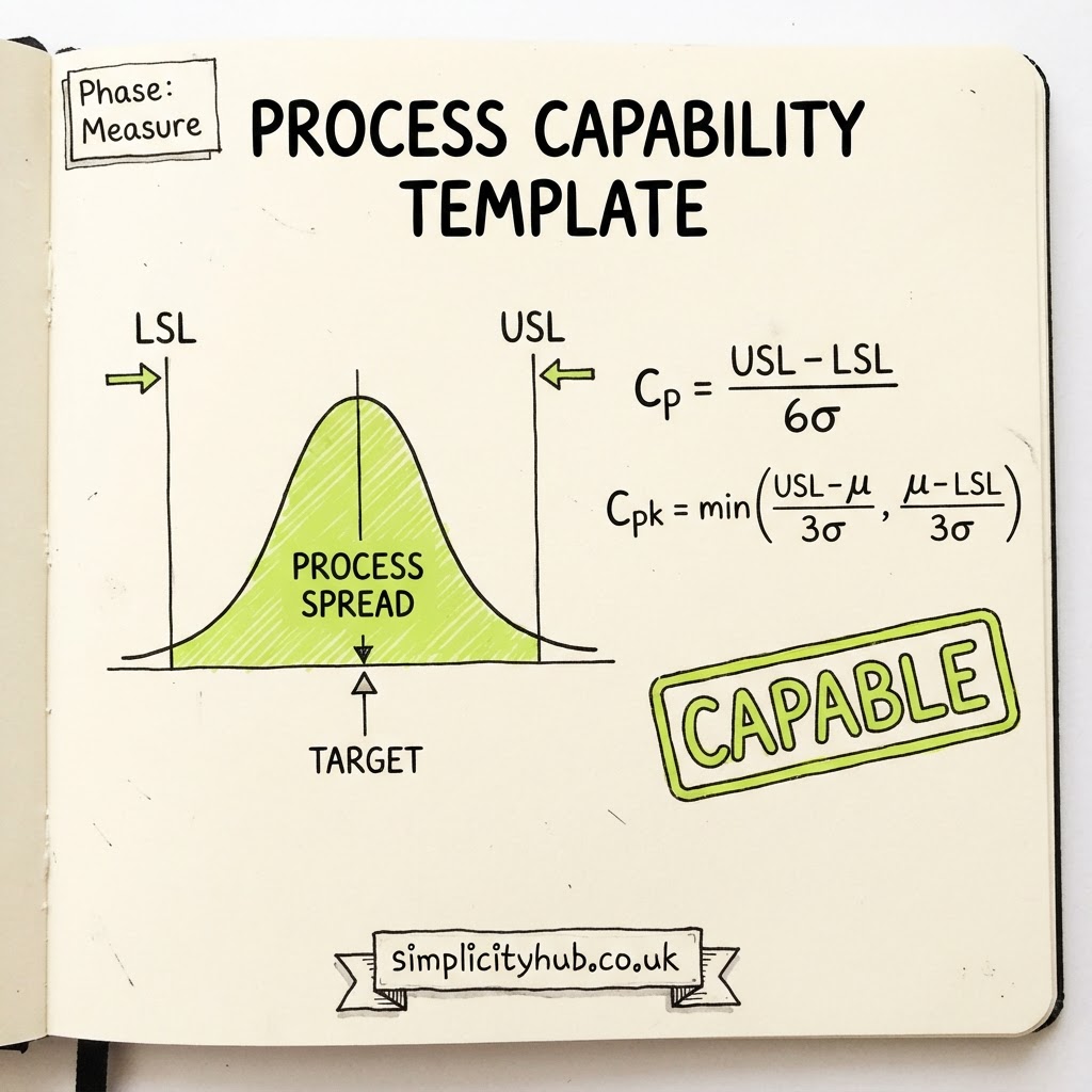 Process Capability Template