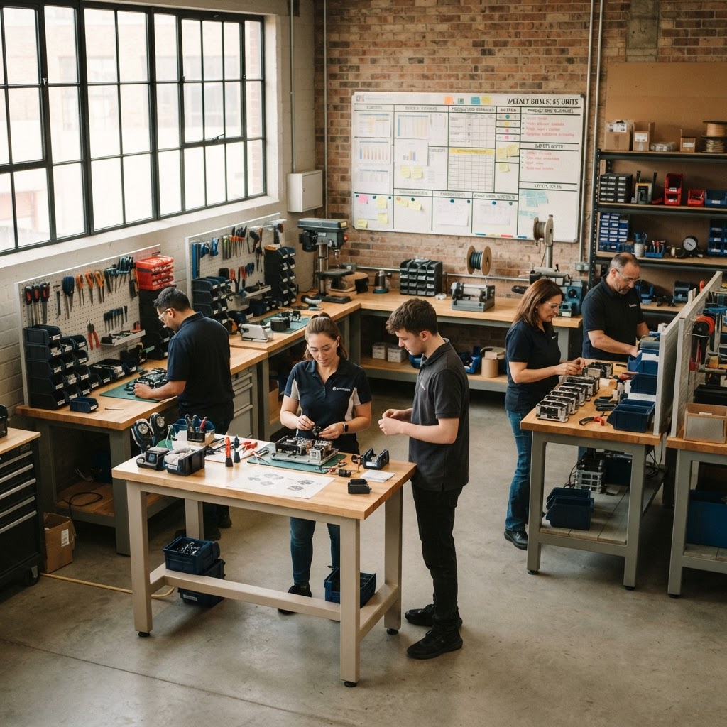 Lean Six Sigma for Small Manufacturing: Step-by-Step Survival Guide