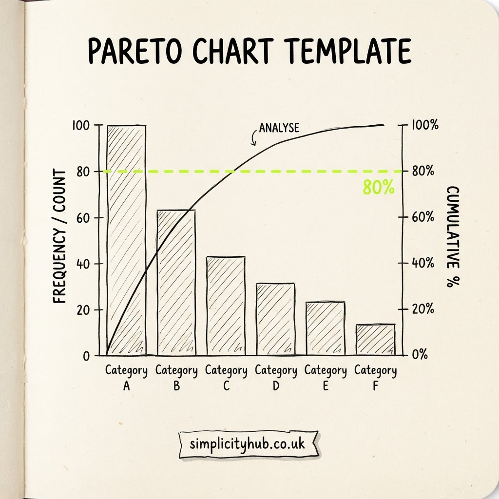 Pareto Chart Template