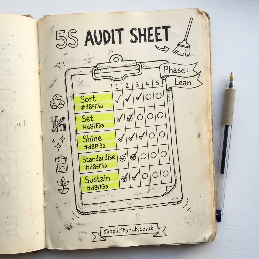 5S Audit Sheet