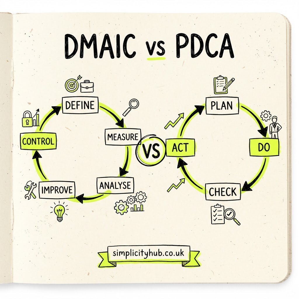 DMAIC vs PDCA