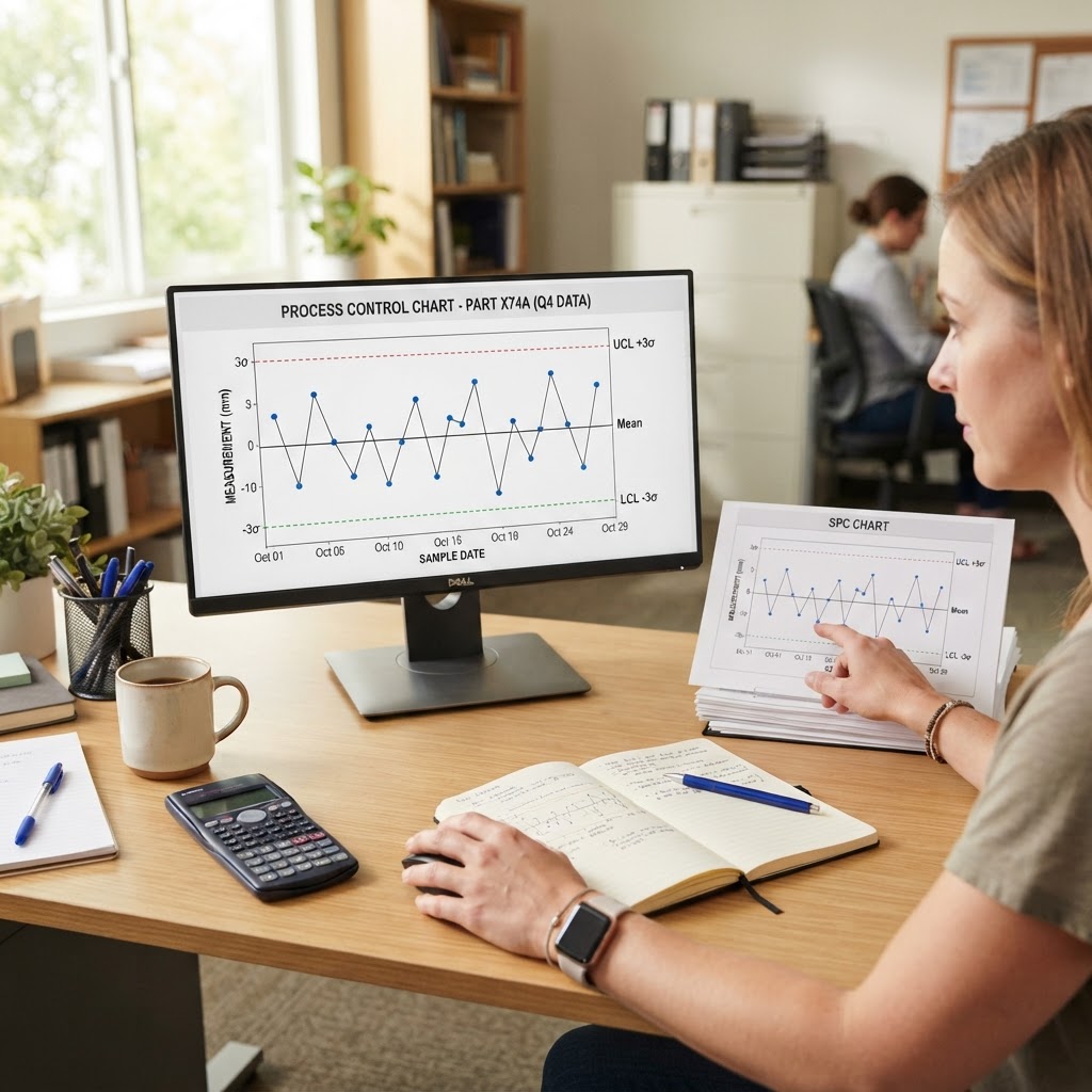 How to Read a Control Chart: P-Chart, I-Chart, and When to Use Each