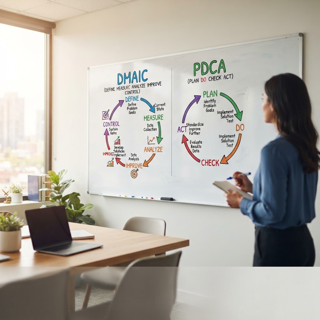 DMAIC vs PDCA: How to Choose the Right Continuous Improvement Method