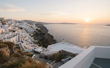 Landscape of Santorini