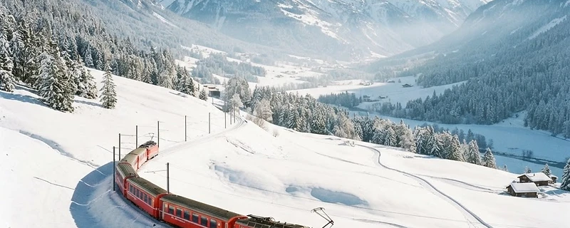 The Slow Arc of the Bernina Express: A Winter Passage Through the Alps