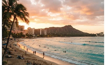 Landscape of Honolulu