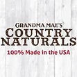 Grandma Mae’s Country Naturals logo on whitewashed wood