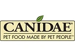 Canidae pet food logo with green leaf