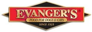 Evanger’s gold and red diamond logo
