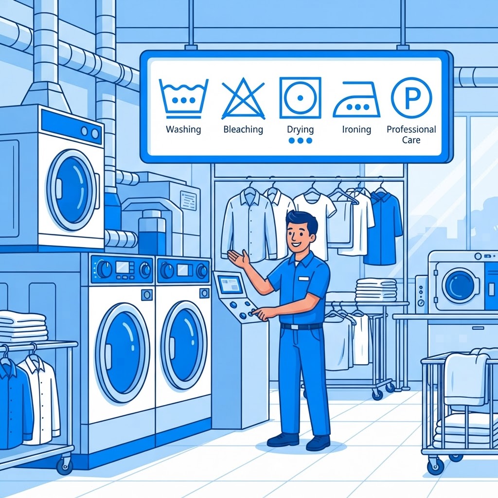 Decoding Garment Care Labels and Laundry Symbols