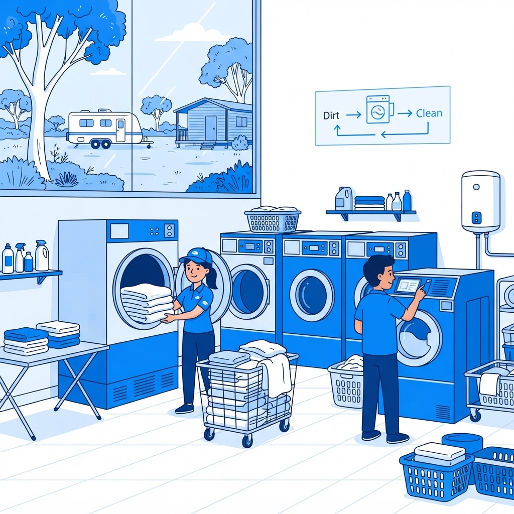Optimising Laundry Operations at Australian Caravan Parks and Remote Camps