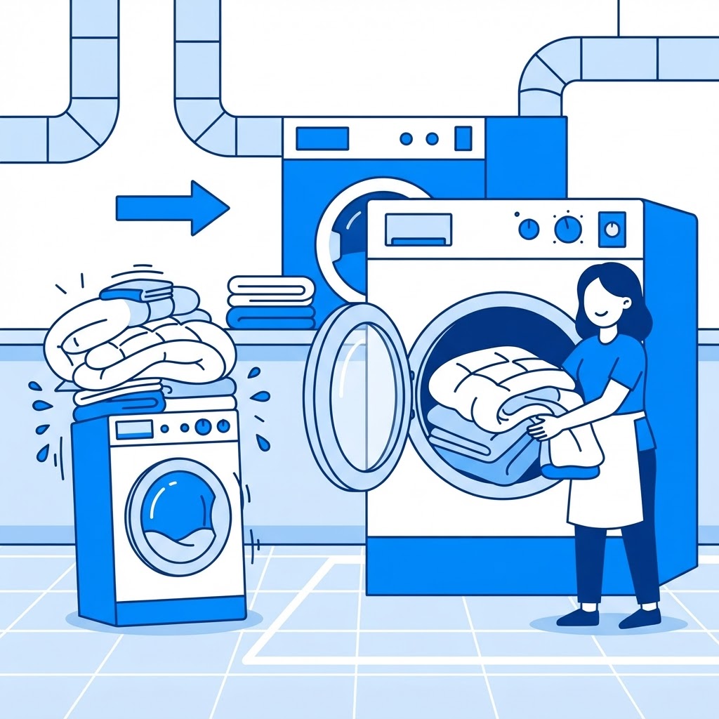 Choosing the Right Washer Size for Bedding and Heavy Items