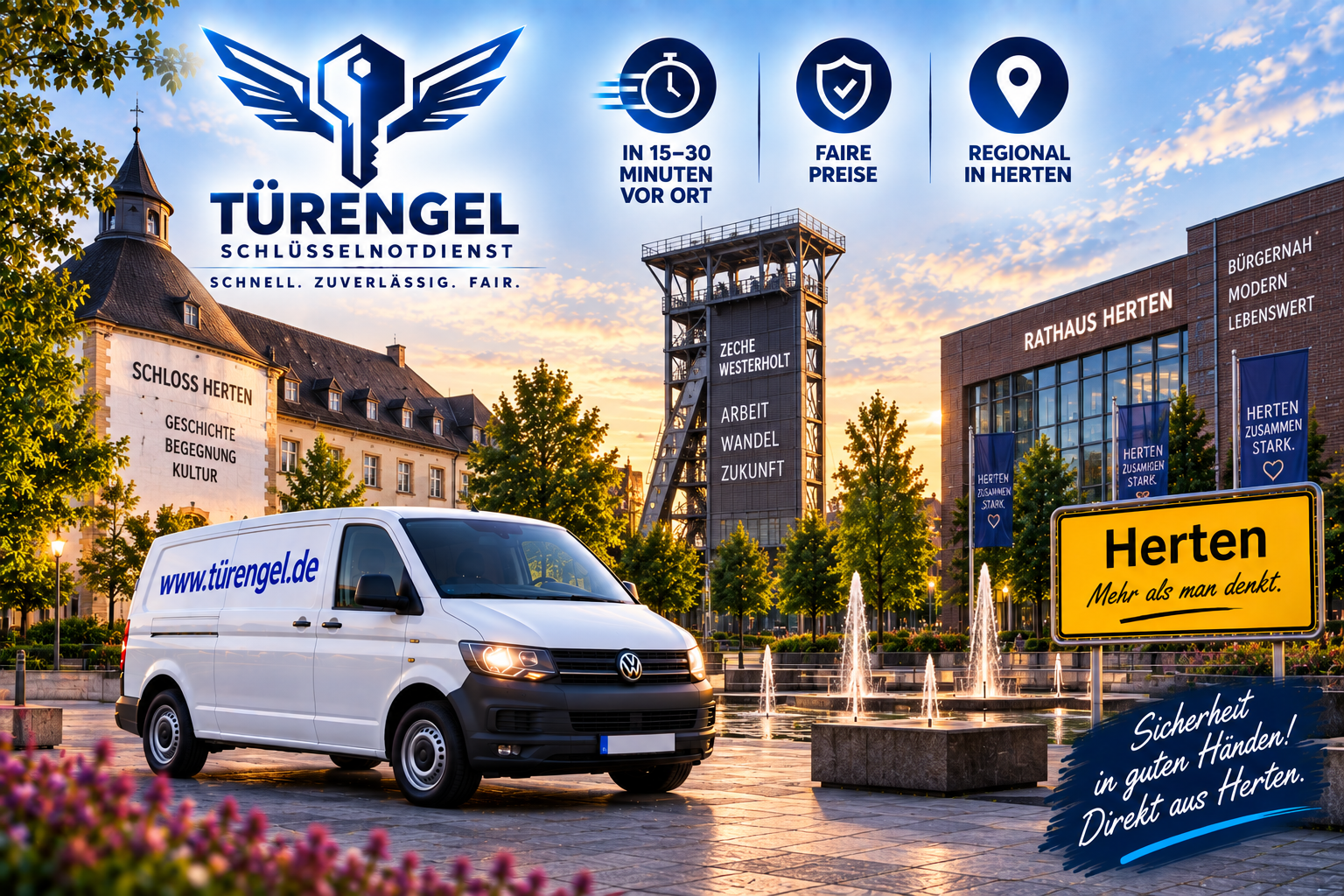 Schlüsseldienst Herten – Türengel vor Ort