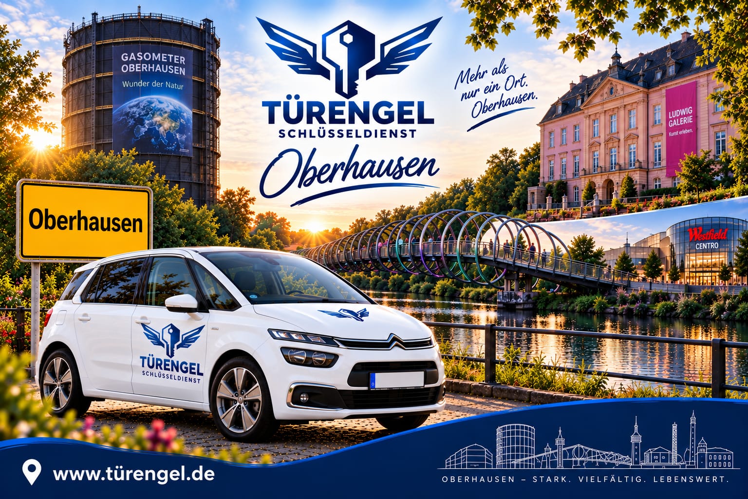 Schlüsseldienst Oberhausen – Türengel vor Ort