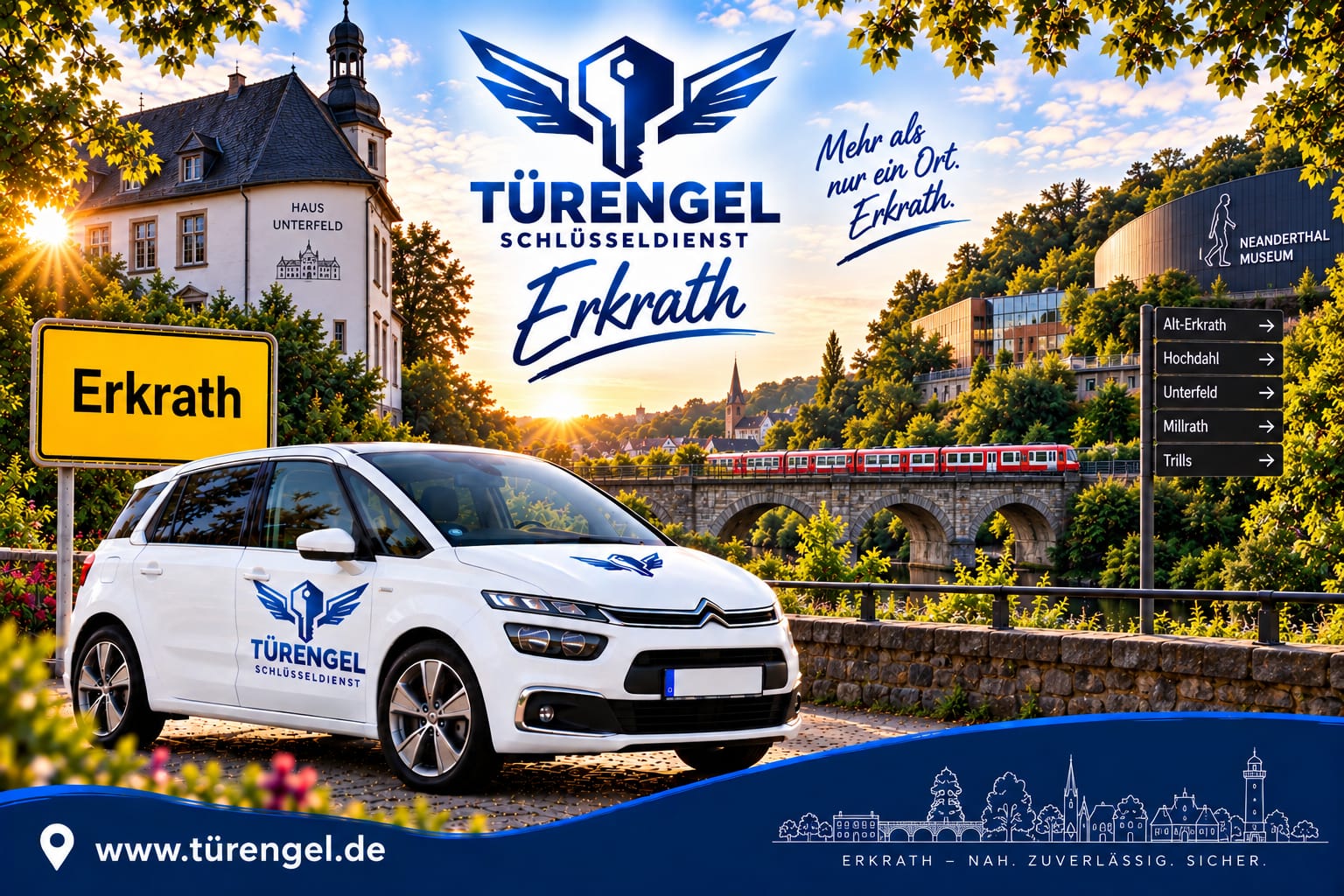 Schlüsseldienst Erkrath – Türengel vor Ort