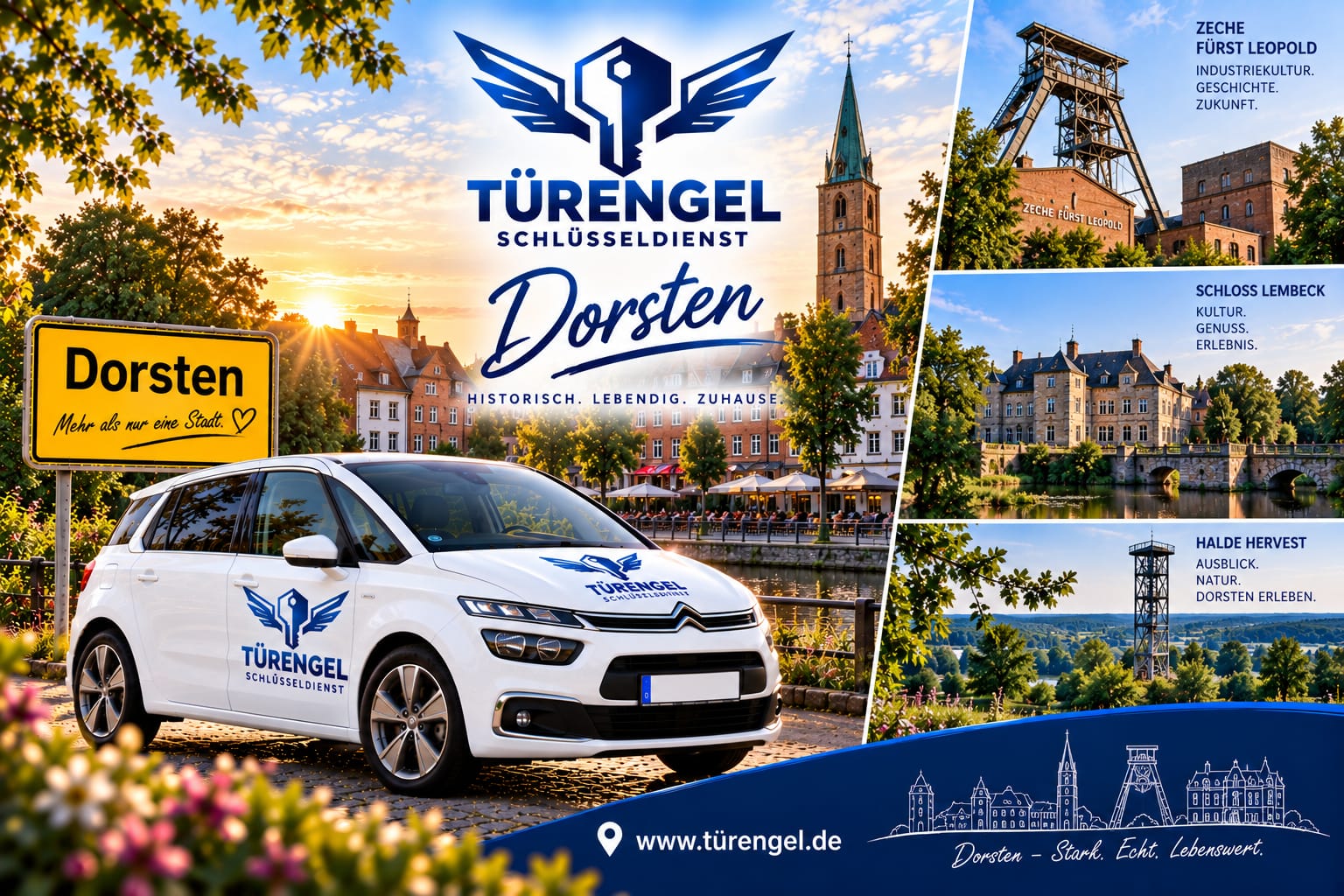 Schlüsseldienst Dorsten – Türengel vor Ort