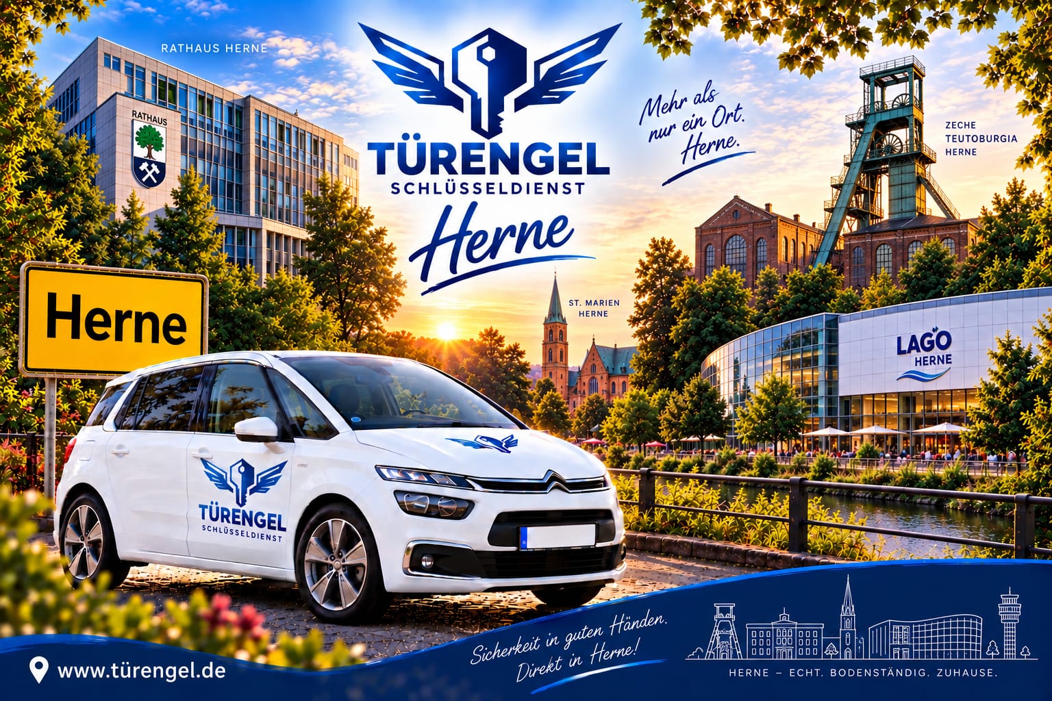 Schlüsseldienst Herne – Türengel vor Ort