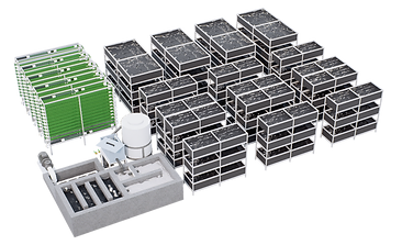 GCHatch hatchery and nursery module render