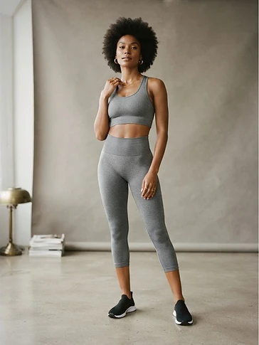 Compression Capri - Grey