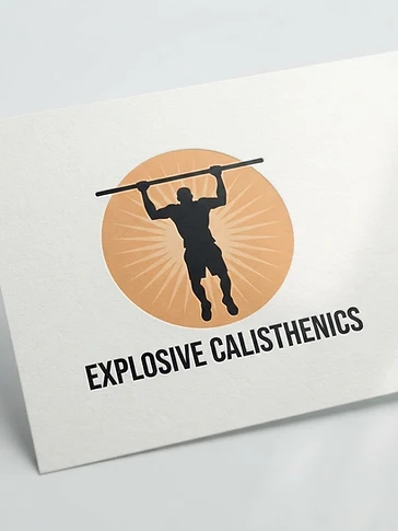 Explosive Calisthenics Heavyweight Black Hoodie