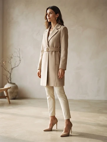 Classic Nude Leather Pointed Pump