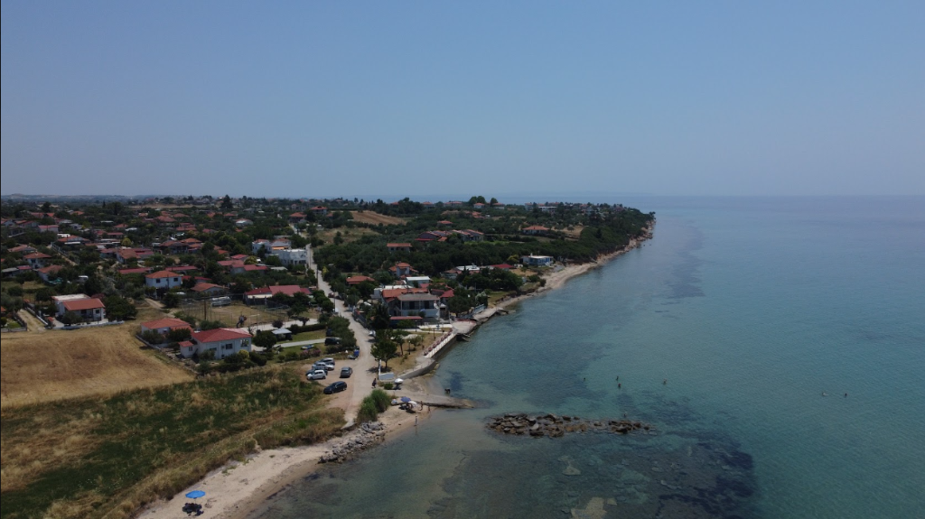 צילום רחפן – קו החוף והכפר