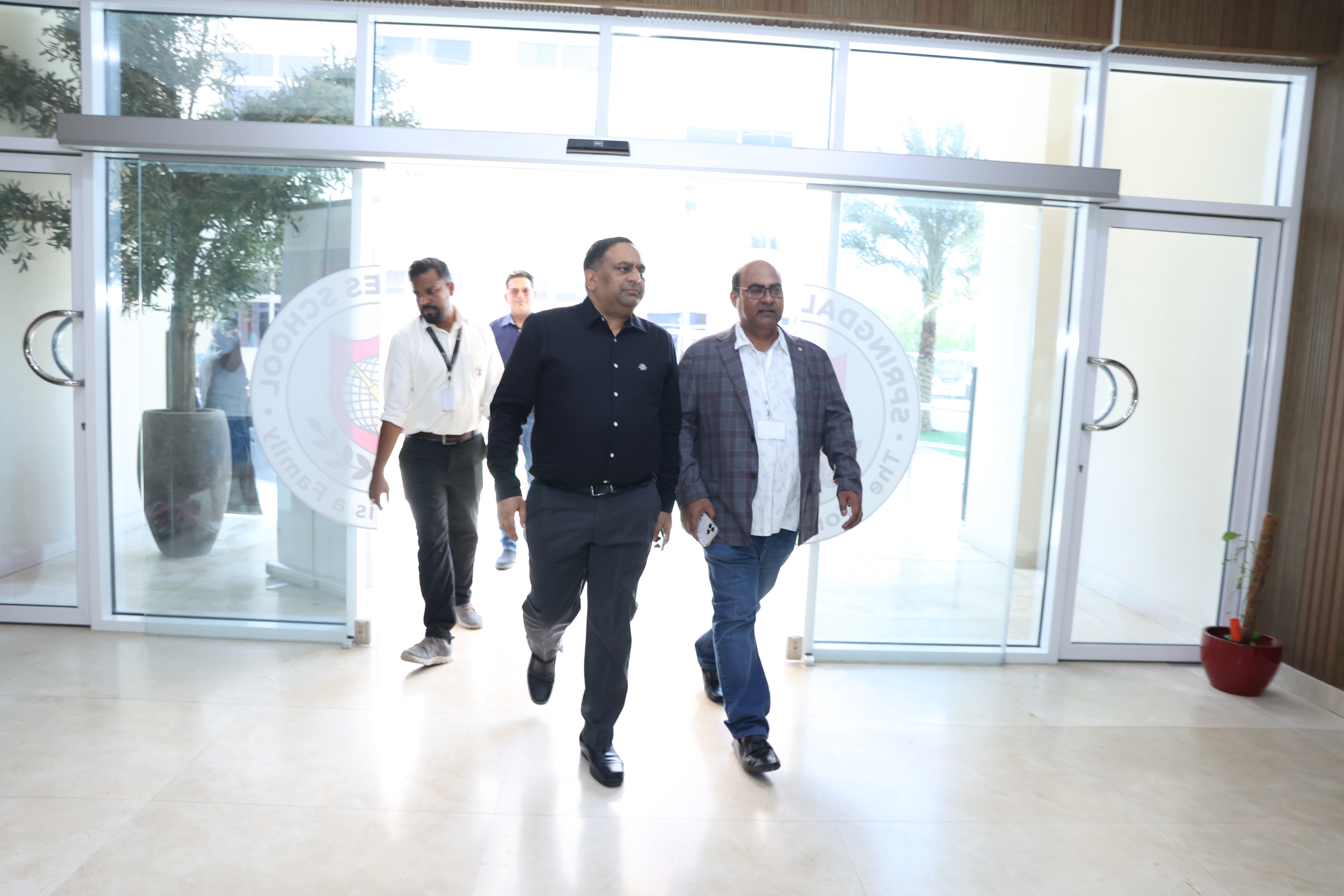 Guests arriving at the International Literacy Day 2025 celebration venue