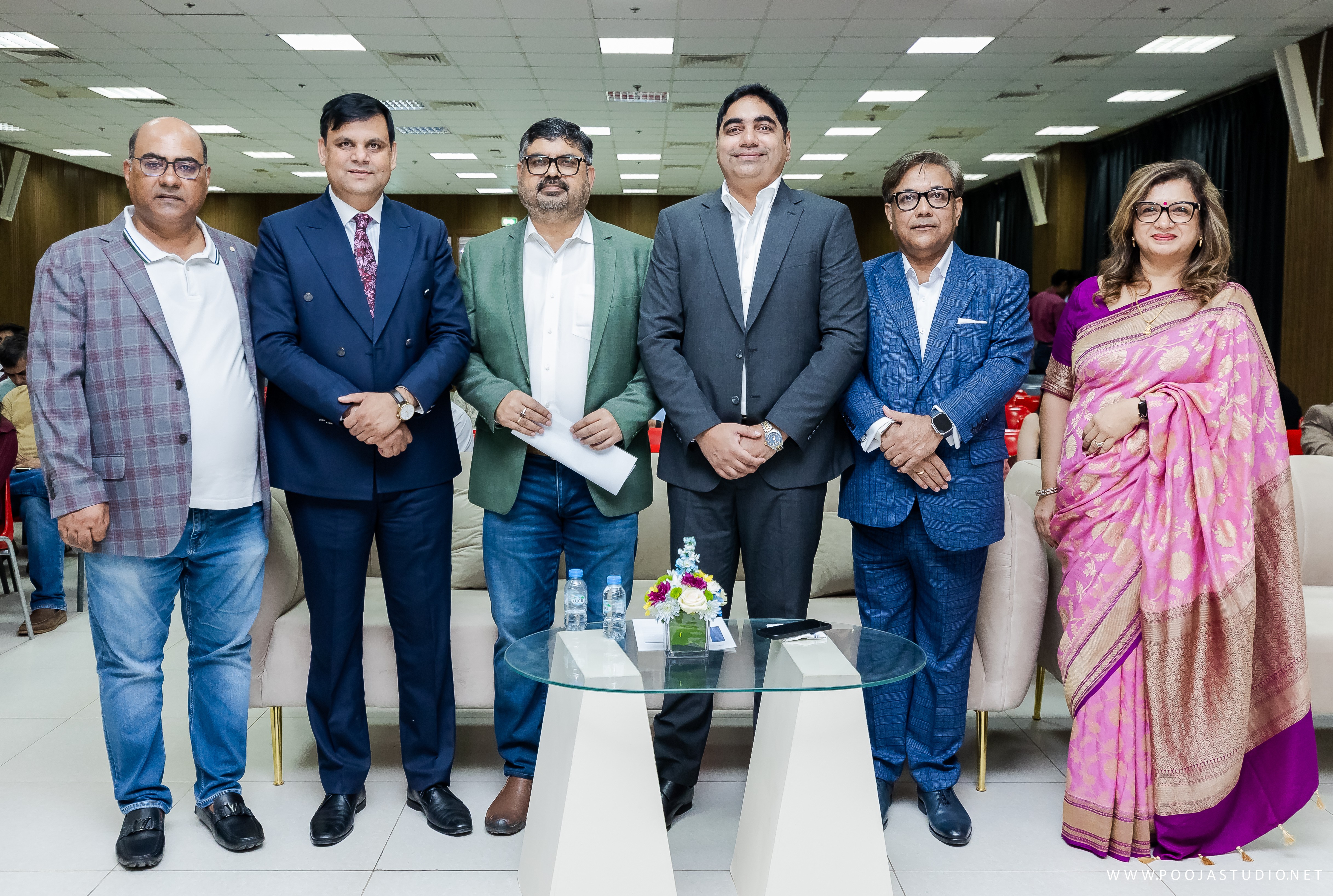 Guests and organisers at the celebration