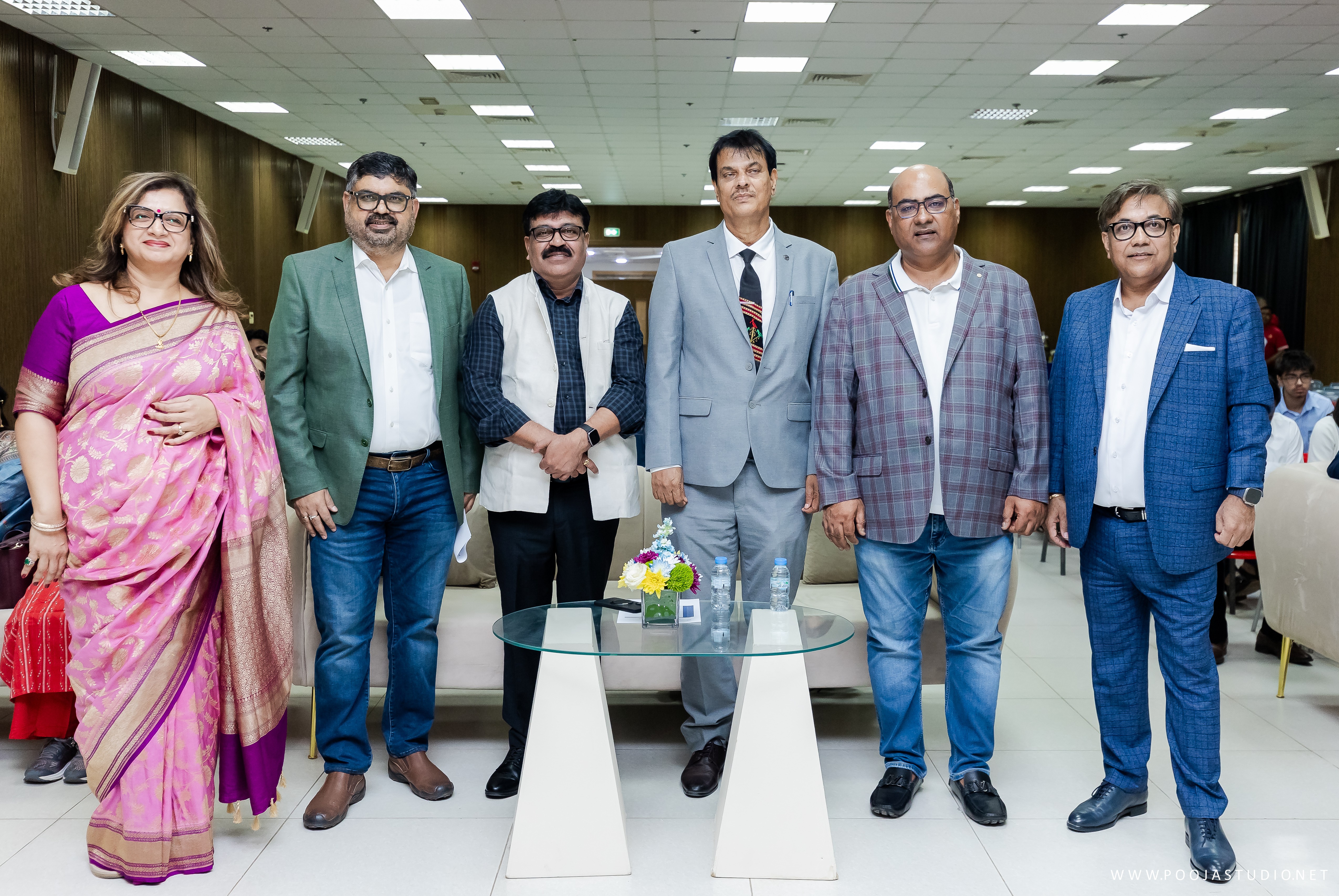Dignitaries and guests at the ceremony