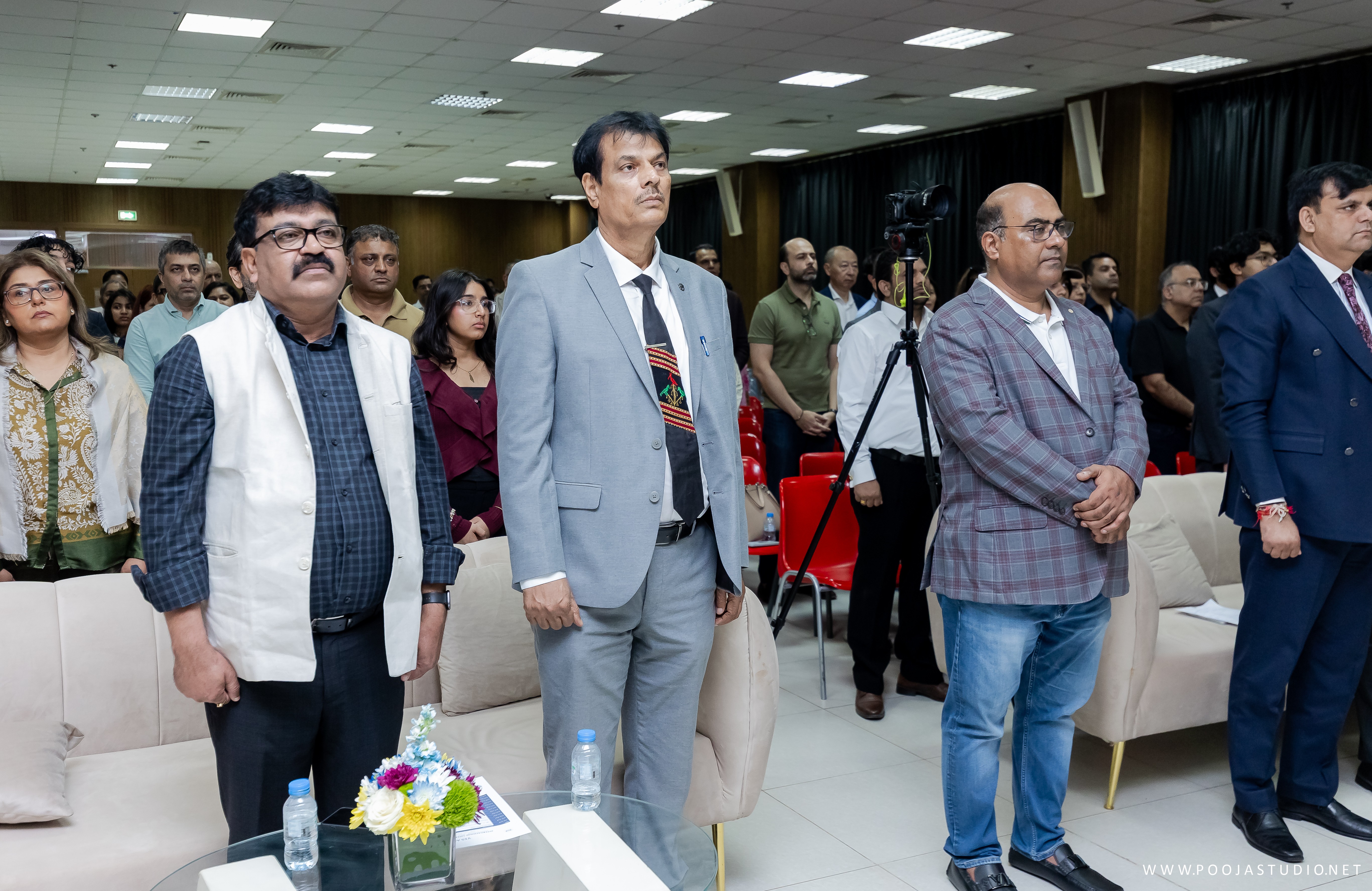 Guests gathered during the celebration
