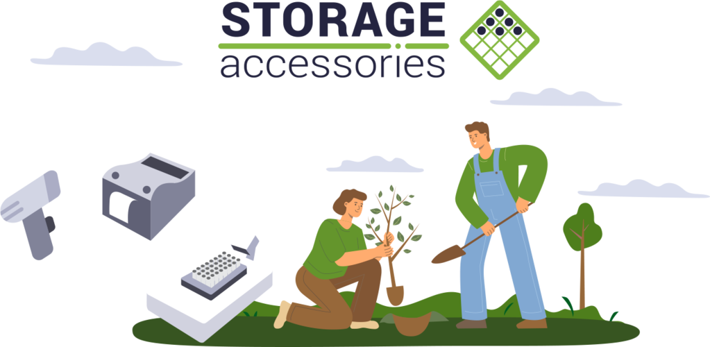 Storage Accessories sustainability illustration