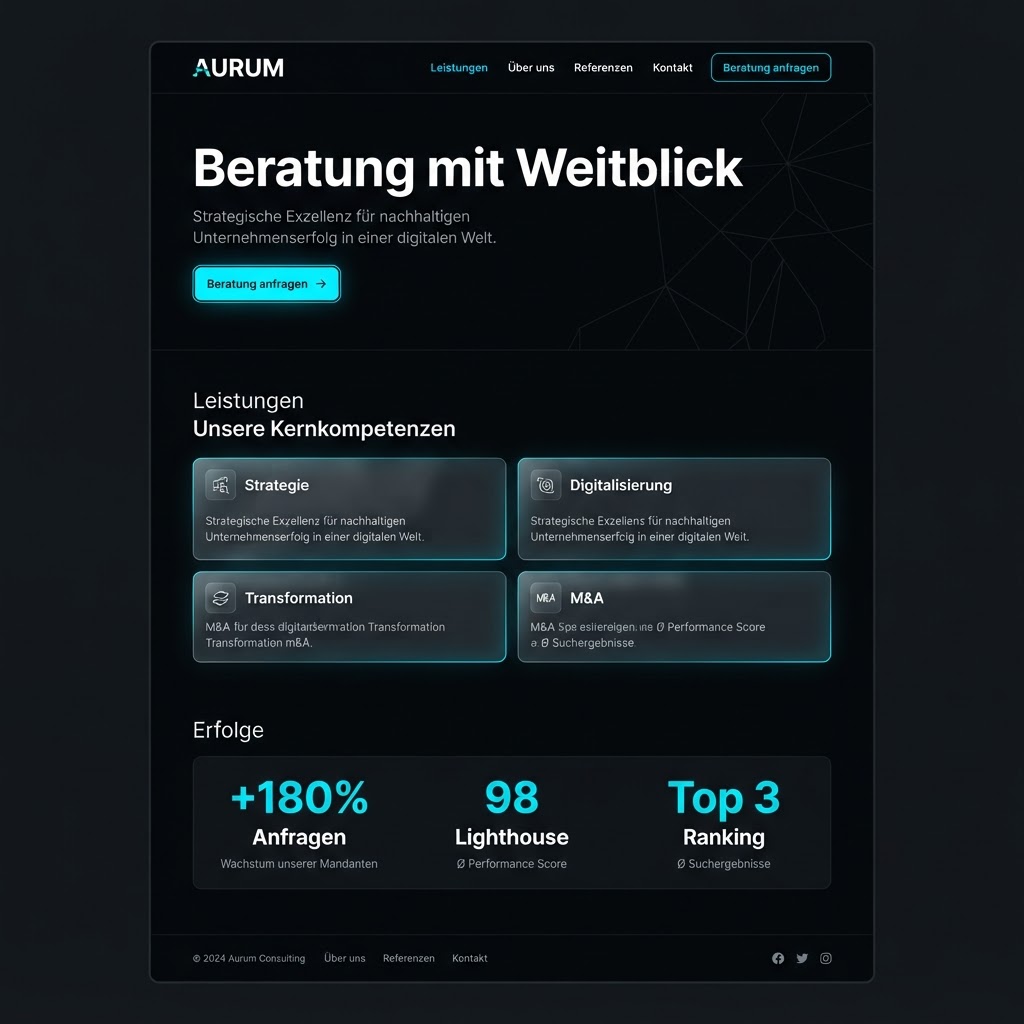 Hoffmann Consulting — Projektvorschau