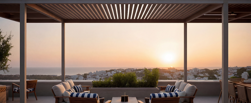 Roof Terrace Transformation in Khalda, a roof terrace by Stones Jordan in Khalda, Amman