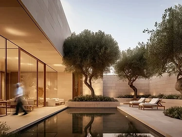 A Villa in Jeddah — Simple Islamic Design in Jeddah, gallery view 1