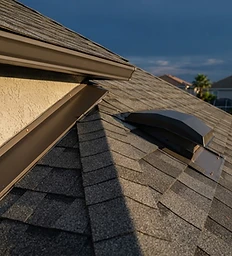 Architectural shingle roof detail reference image