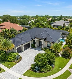 Completed Florida metal roof reference image