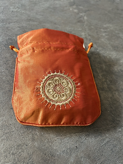Silk bag - orange