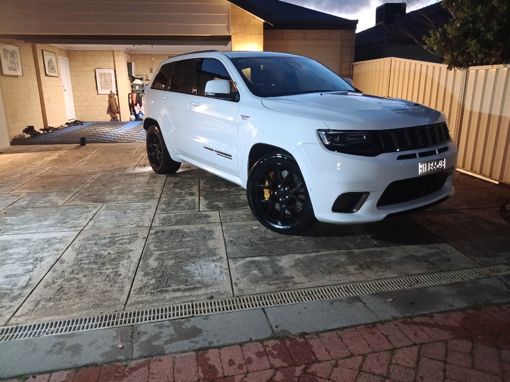 Jeep Grand Cherokee Trackhawk — Full Detail & Ceramic Coating by Ceramic Shine Car Detailing Perth
