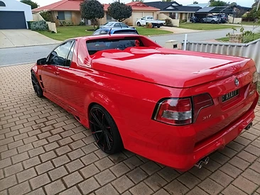 HSV Maloo R8 — Rear 3/4 on driveway