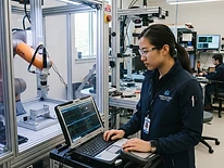 Robotic cell commissioning