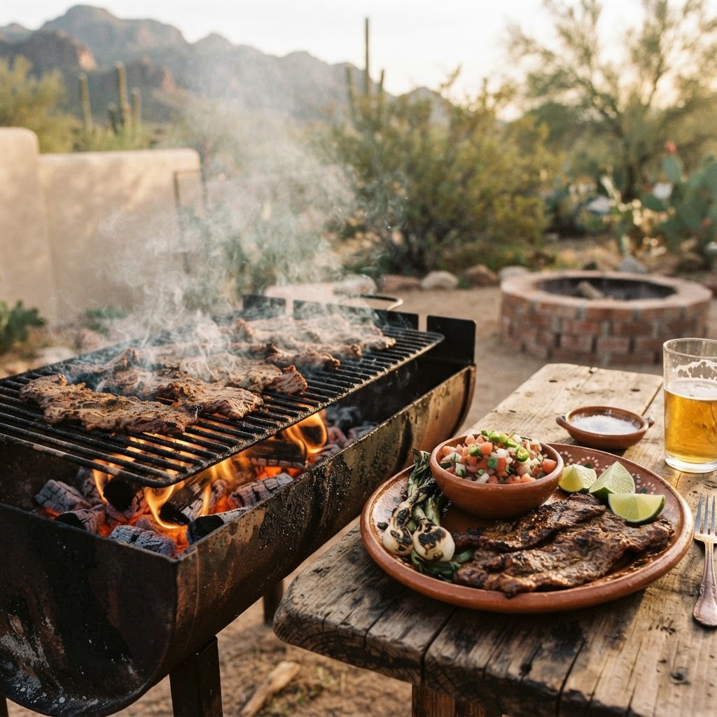 Sonoran Carne Asada — Mesquite-Grilled, Arizona Backyard Style