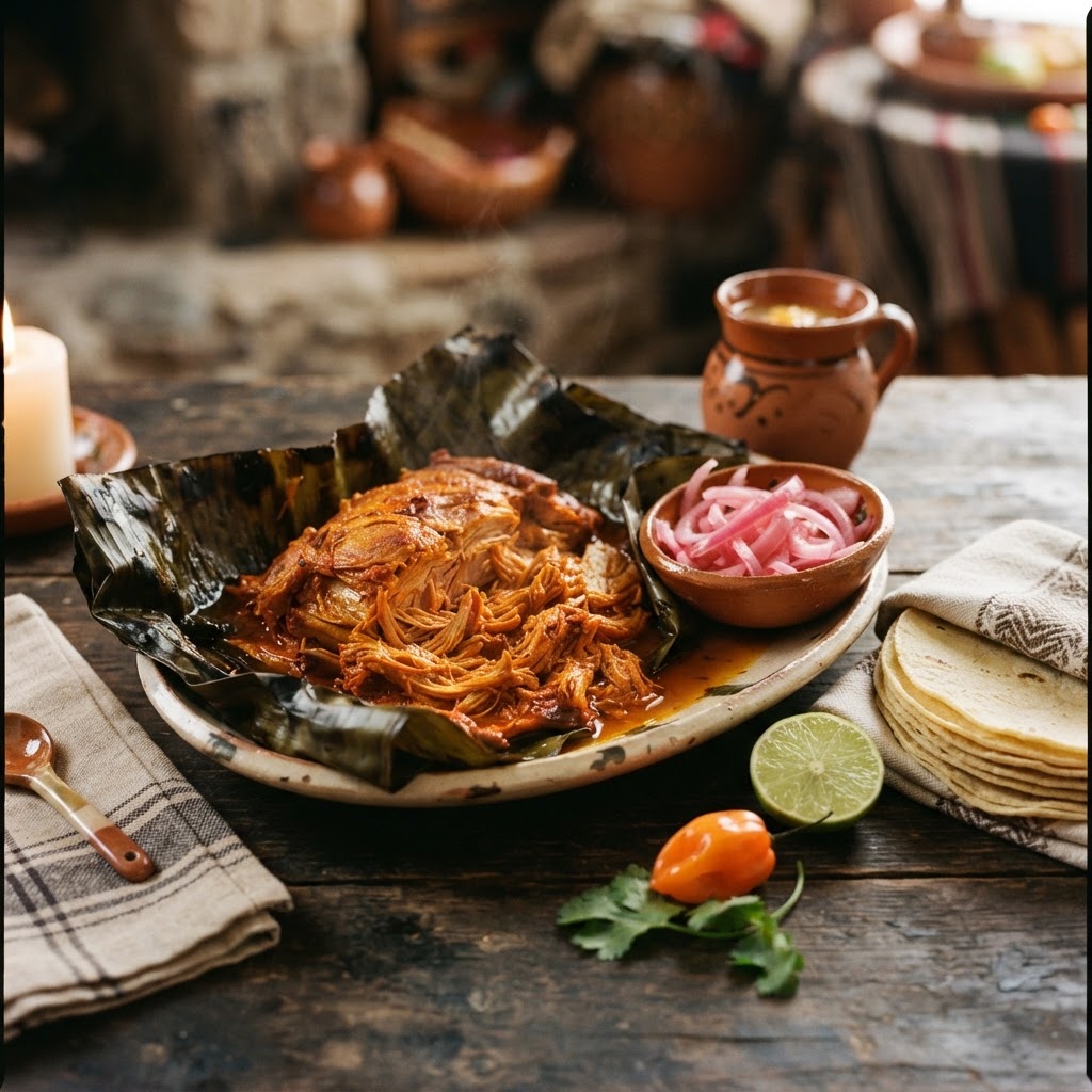 Slow-Roasted Cochinita Pibil — Yucatán-Style, Sunday in Mexico City