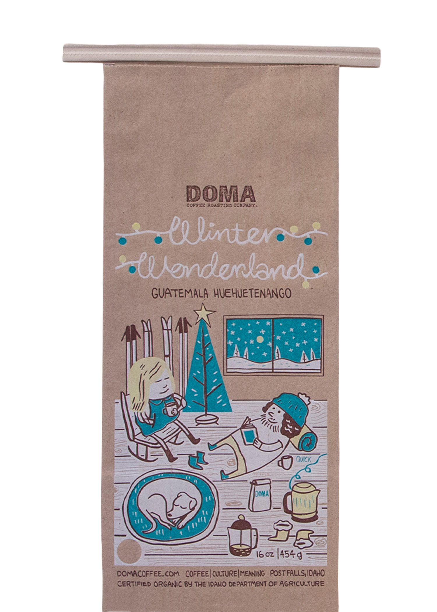 Winter Wonderland Tin-Tie Kraft Bags view 1