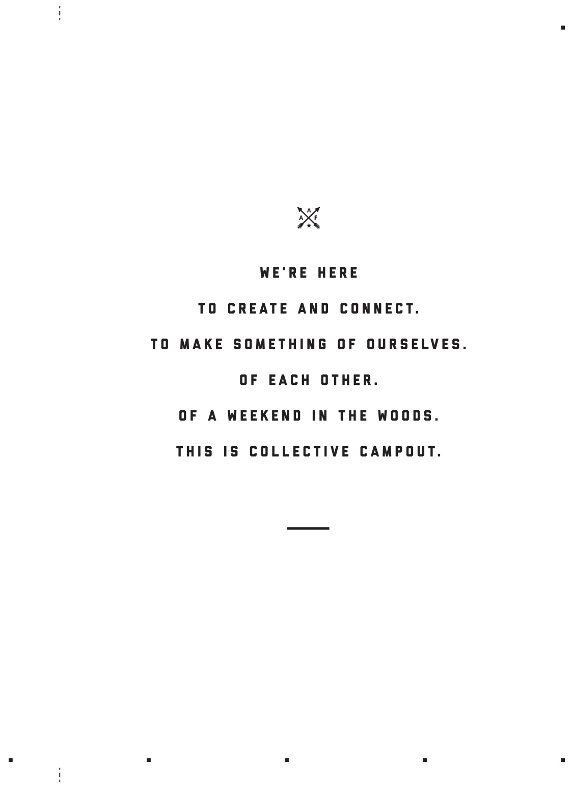 Collective Campout Sketchbook view 1