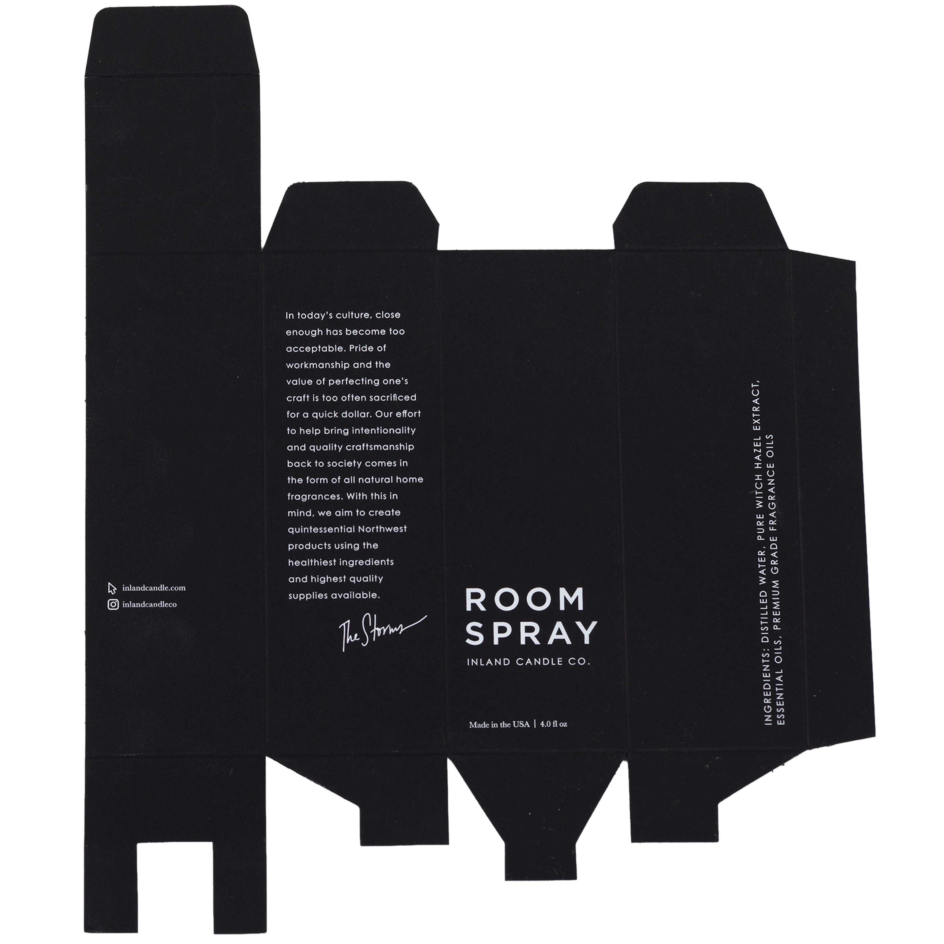 Room Spray Packaging view 2